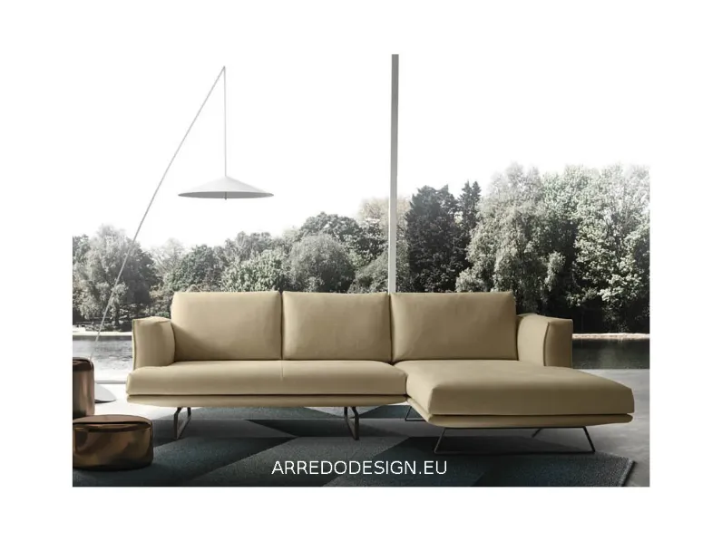 Divano Flamingo tessuto in poliuretano  Rigosalotti in Offerta Outlet