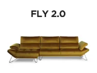 Divano Con penisola Fly 2|0 di Calia a prezzo scontato