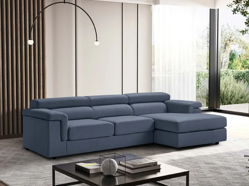 Divano Con penisola modello Kay 265 x 165 di Exc� a prezzi convenienti