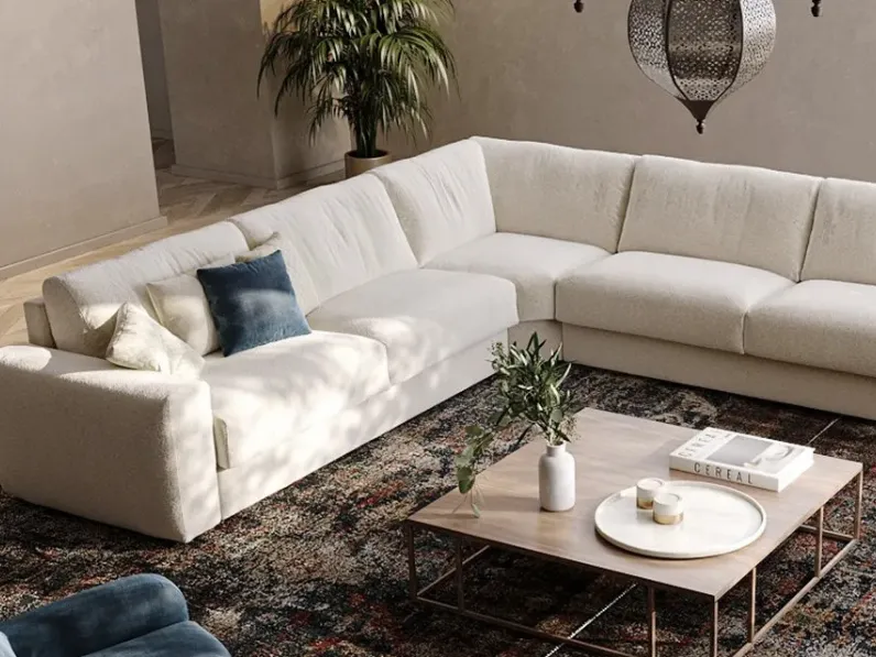 Divano design tessuto Morbidone di Family bedding con sconto del - 30%