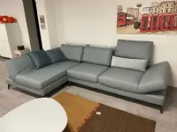 Divano con penisola Nathan Collezione esclusiva a PREZZO OUTLET scontato del 40%