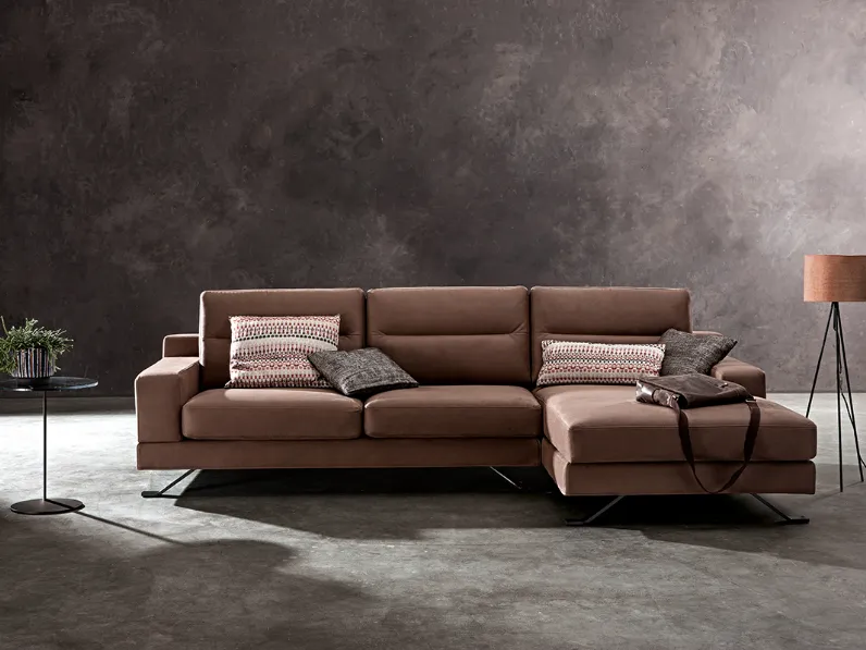 Divano Newport Samoa con penisola, OFFERTA -30%! Design moderno.