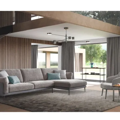 Divano Con penisola modello Nicole di Le comfort a prezzi outlet