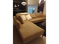 Divano con penisola Paul Molteni & c a prezzi outlet