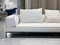 Divano da 3 posti modello Perry up di Flexform scontato