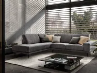 Divano con penisola Platz Rizzetto in Offerta Outlet