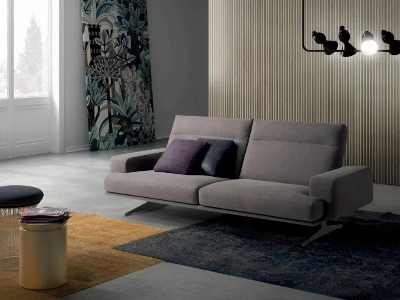 Divano con penisola Polo line s. Md work a prezzi outlet
