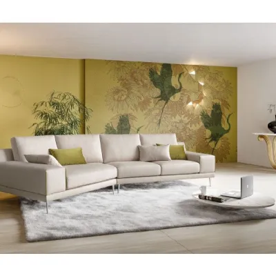 Divano Pontia * in Tessuto sfoderabile  di Le comfort scontato 35%