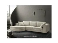 Divano moderno tessuto Quark di Rigosalotti con sconto del - 35%