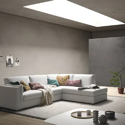 Divano con penisola Samoa modello Sheer