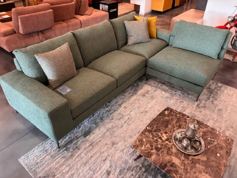 Divano in Tessuto stile moderno modello Silver scontato - 40%