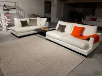 Divano in Tessuto stile design modello Simposio divano ad angolo con chaise longue scontato - 22%