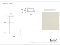 Divano Dhome Simposio divano ad angolo con chaise longue PREZZI OUTLET sconto 25%