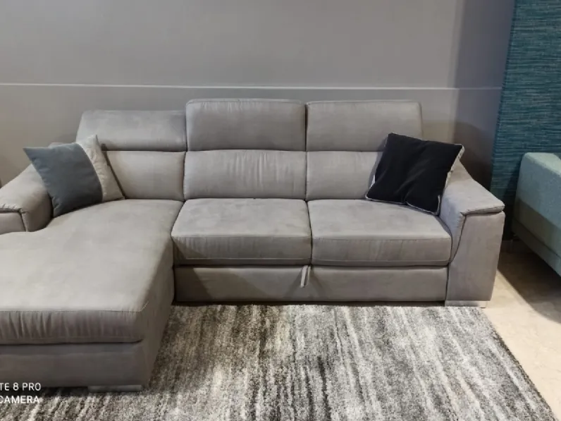 Divano con penisola Siviglia 3b salotti: SCONTO ESCLUSIVO