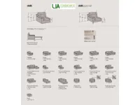 Divano moderno tessuto Skill special di Samoa con sconto del - 35%