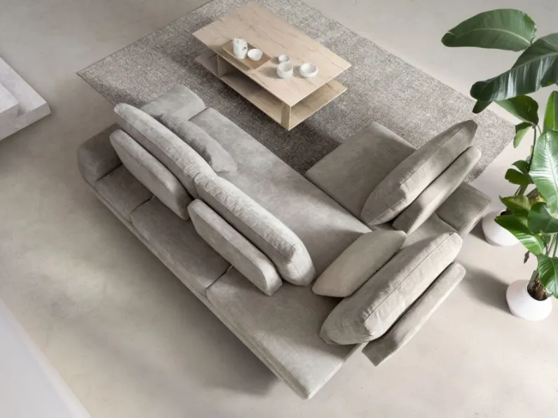 Divano in Tessuto stile moderno modello Sound tidy scontato - 35%