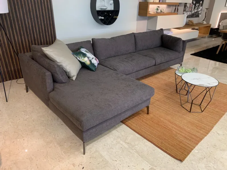 Divano Italiana divani Square PREZZI OUTLET sconto 53%