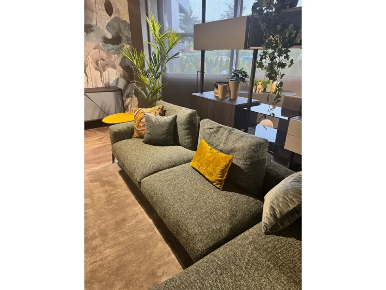 Divano in Tessuto stile design modello Steel scontato - 40%