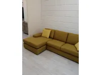 Divano con penisola tessuto in poliuretano  Samoa a prezzo scontato