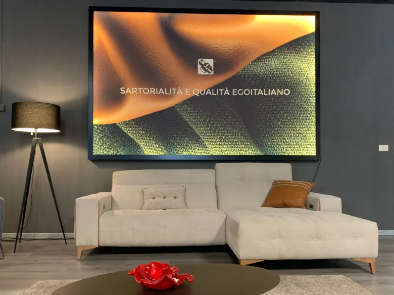Divano Con penisola Tiffany Egoitaliano in Offerta Outlet a 2730