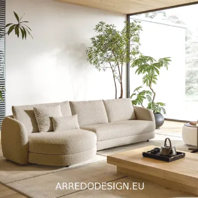 Divano Con penisola modello Togo di Le comfort a prezzi outlet