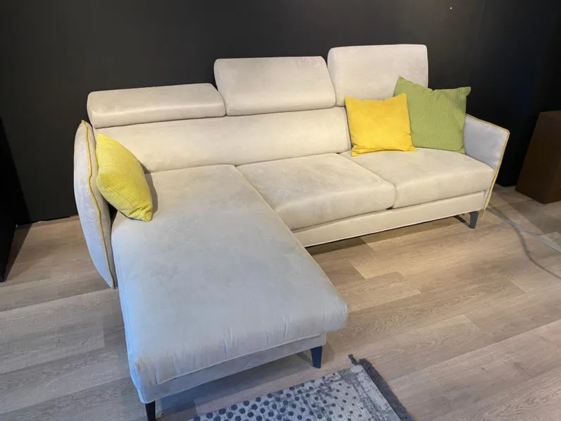 Divano con penisola Trick special Samoa in Offerta Outlet