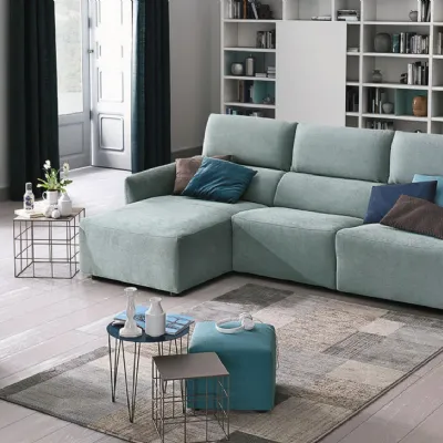 Divano con penisola Truman Colombini a PREZZO OUTLET