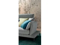 Divano con penisola Upper twist Samoa in Offerta Outlet