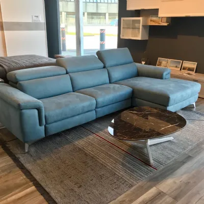 Divano con penisola Vanisia Franco ferri OFFERTA OUTLET