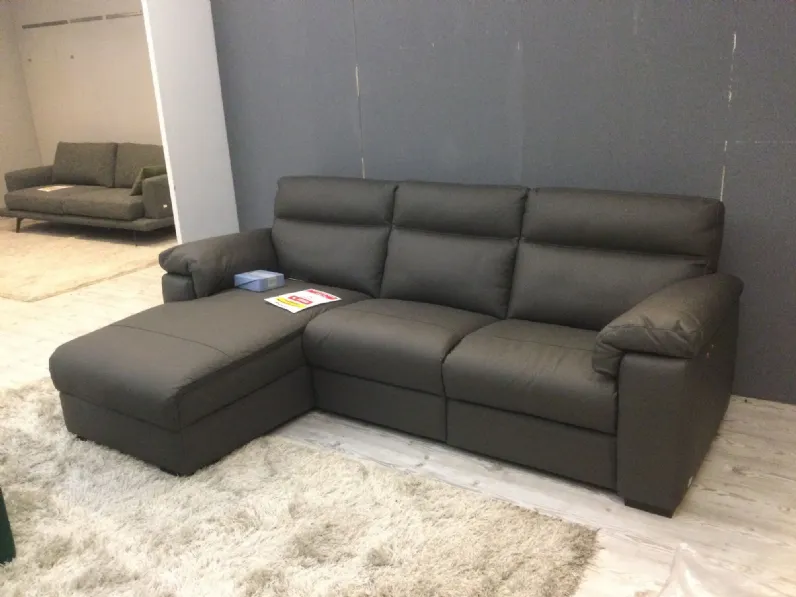 Divano con penisola William Doimo salotti a prezzi outlet