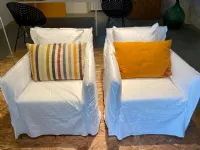 Cuscini divano Coppia cuscini maxalto in Cotone di B&b italia a prezzi ribassati