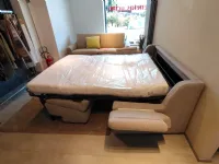 Divano Divano letto modello lisbona in Tessuto Artigianale a prezzo ribassato