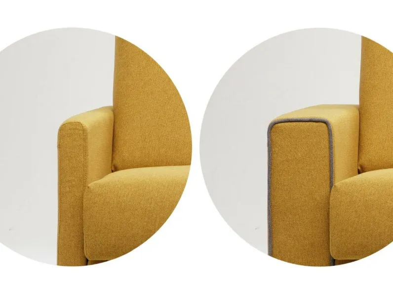 Divano in Tessuto stile moderno modello Bronnie plus scontato - 38%