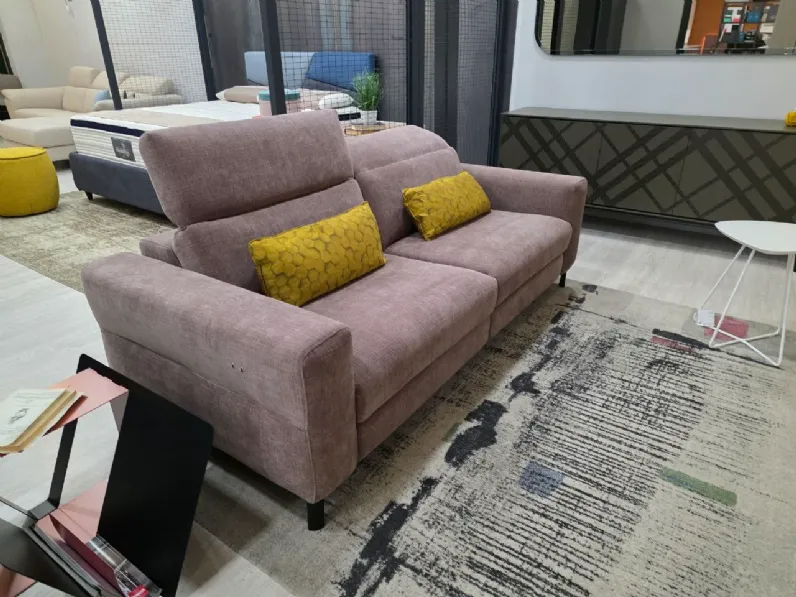 Divano da 3 posti modello Divano calligaris norma recliner el di Collezione esclusiva scontato