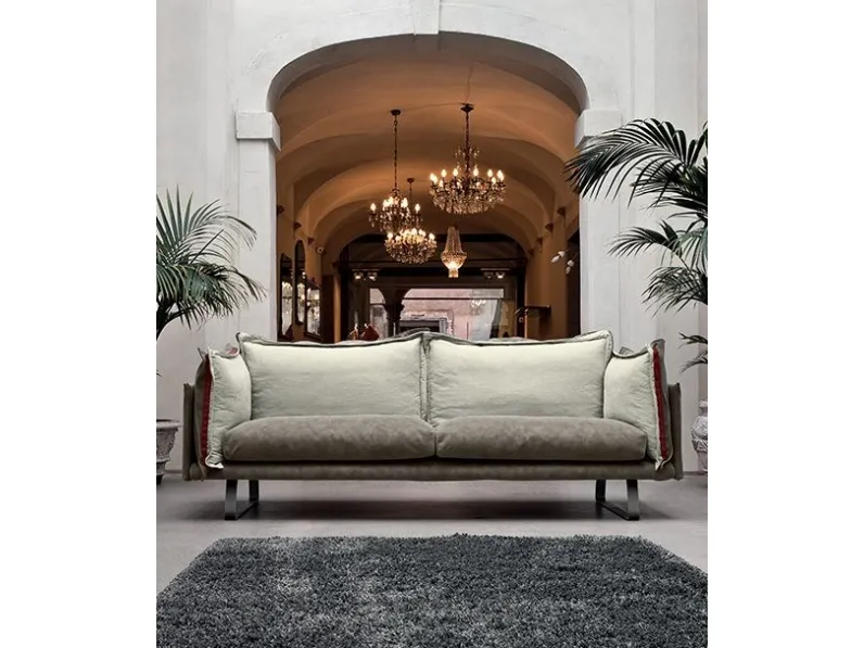 Divano Md work Divano design piuma luxury teknonabuk PREZZI OUTLET sconto 40%