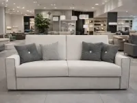 Divano in Tessuto stile moderno modello Divano letto matrimoniale modello brio scontato - 37%