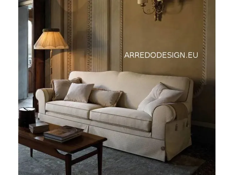 Divano in Tessuto stile classico modello Medea scontato - 35%