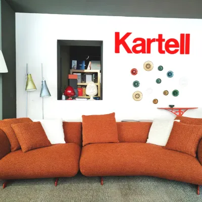 Divano da 3 posti modello Super tubby di Kartell scontato