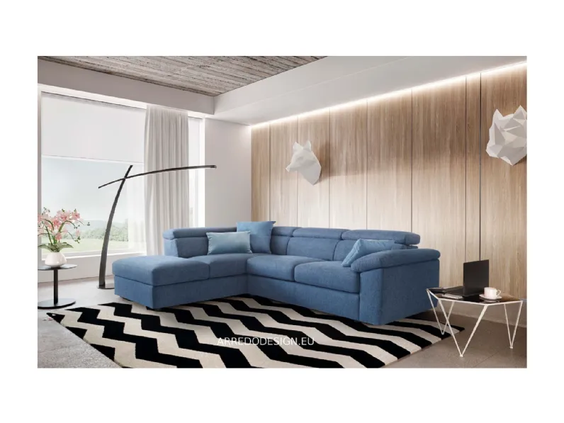 Divano in Tessuto stile moderno modello Adela scontato - 35%