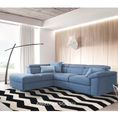 Divano Con penisola modello Adela di Le comfort a prezzi convenienti