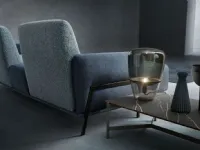 Divano Blank minimal tessuto in poliuretano  Samoa a prezzo Outlet