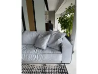 Divano Budapest soft pelle in poliuretano  Baxter a prezzo scontato