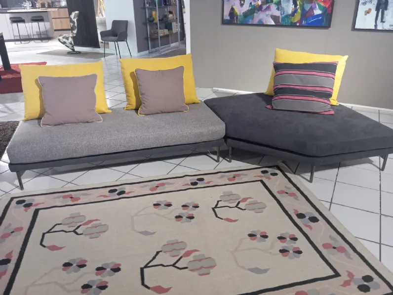 Divano Isla di Samoa in stile design in Offerta Outlet
