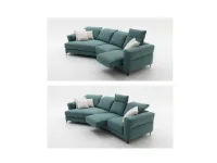Divano Artigianale Luna blu PREZZI OUTLET sconto 30%