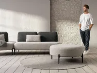 Divano in Tessuto stile moderno modello Matrix special scontato - 35%