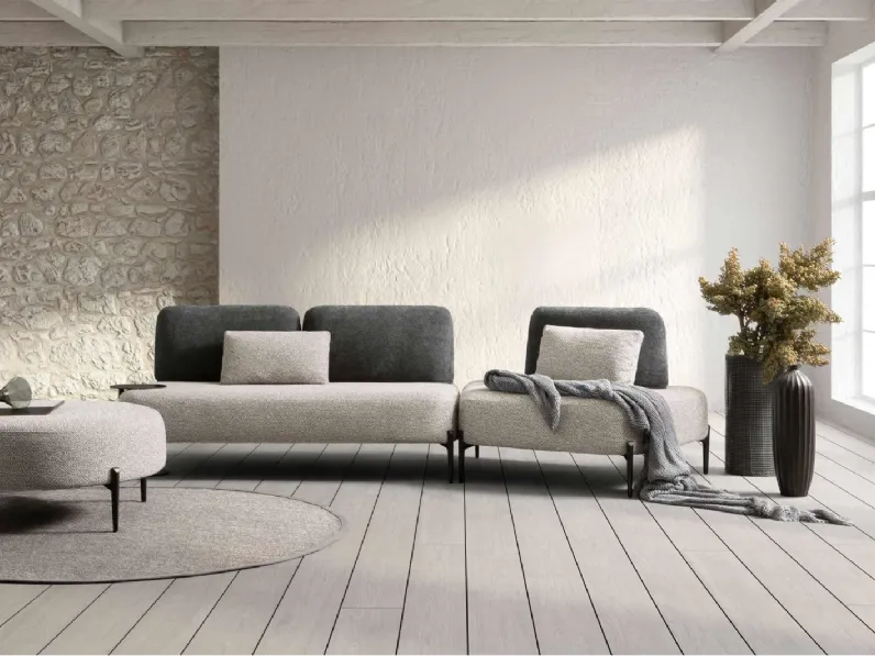 Divano in Tessuto stile moderno modello Matrix special scontato - 35%