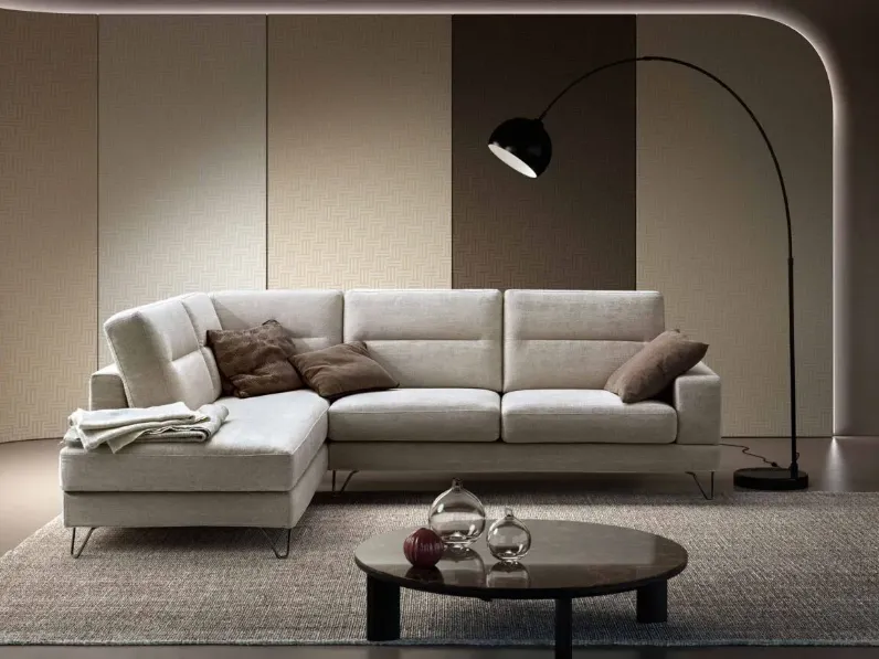 Divano New port special tessuto in poliuretano  Samoa in Offerta Outlet