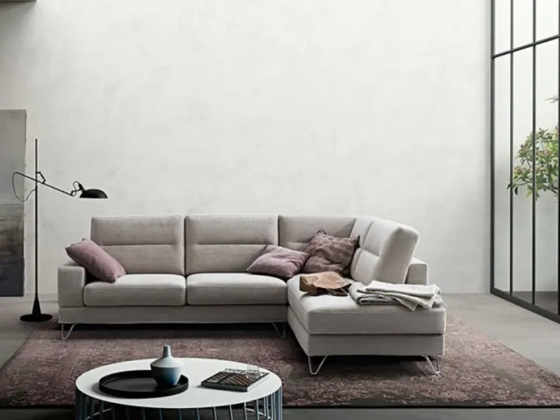 Divano New port special tessuto in poliuretano  Samoa in Offerta Outlet