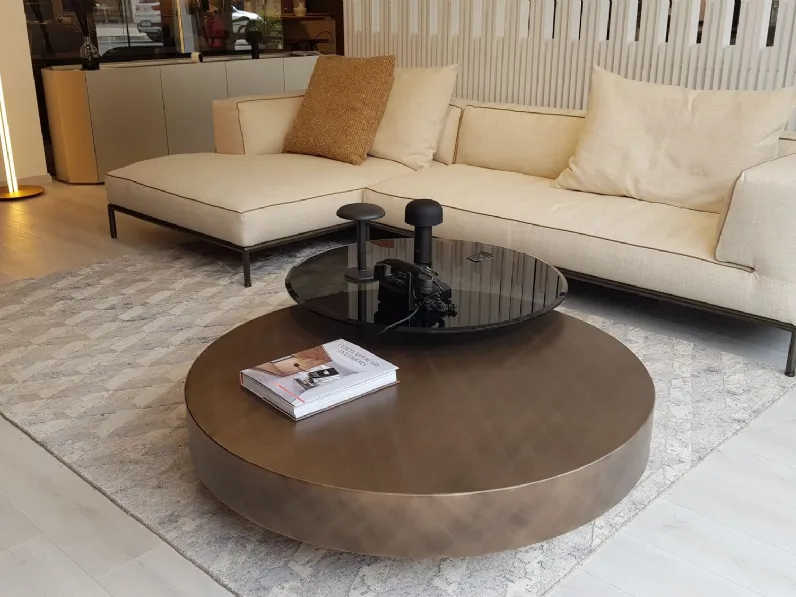 Divano da 5 posti modello Perry up di Flexform scontato