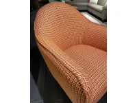 Divano design tessuto Musetta di Egoitaliano con sconto del - 50%